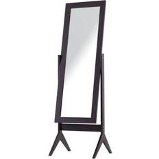 Hanging Floor Mirrors Homcom Freestanding Dressing Floor Mirror 49x8.3cm