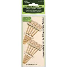 Clover Stricknadeln Clover Bamboo Marking Pins-2.75" 10/Pkg