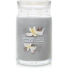 Yankee Candle Smoked Vanilla & Cashmere Scented Candle 567g