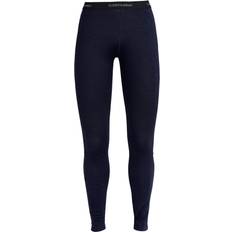 Blue - Hiking Base Layers Icebreaker Women's Merino 260 Tech Thermal Leggings - Midnight Navy