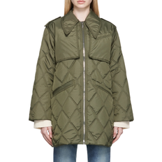 Ganni Quilt Mid Jacket
