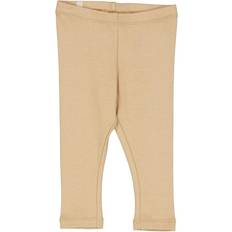 Børnetøj Wheat Latte Rib Leggings mdr