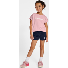 Hummel sæt Hummel Shortssæt HmlNOVA lyserød Pige