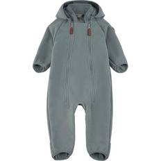Livigno Recycled Wind Fleece Overall - Pale Light Green 