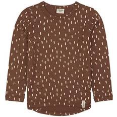 Ruskea Peruskerrokset Kuling Dotted Baselayer Top - Brown