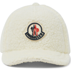 Polyamide Caps Children's Clothing Moncler Baby's Faux Shearling Baseball Cap - White