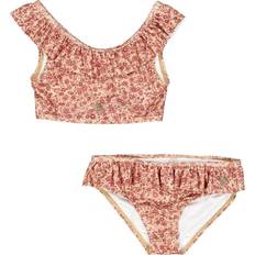 Wheat Elina Bikini - Red Flower Meadow