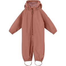 6-9 kk Soft Shell -haalarit Mini A Ture rno Softshell Coverall - Pink