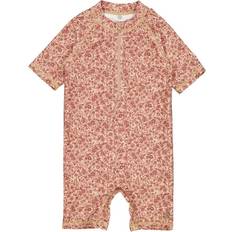 9-12M - Jungen Badeanzüge Wheat Cas Snowsuit - Red Flower Meadow (1733h-169R-2073)