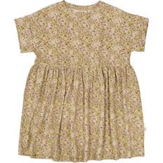 Wheat Emilie Jersey Kleid - Fossil Flowers