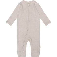 Elastan Jumpsuits That's Mine Baby Einteiler - Light Brown Melange