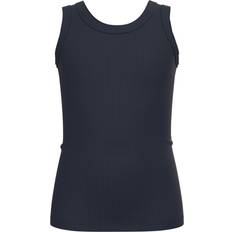Blå Toppe Name It Ribstrikket Tanktop 134/140