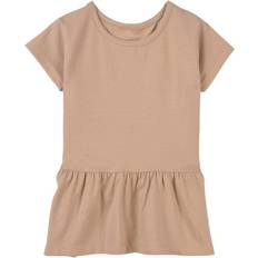A Happy Brand T-shirt With Ruffle - Sand