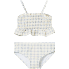 Grå Bikinier Børnetøj Lil'Atelier Lil'Atelier Harbor Mist Fauna Bikini