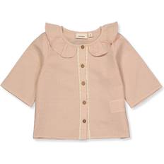 Trykknapper Bluser & Tunikaer Børnetøj Lil'Atelier Rose Dust Dolly Bluse