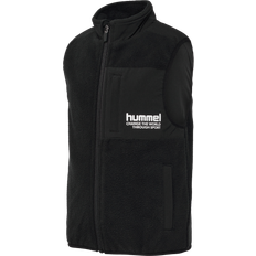 Jungen - Schwarz Fleecewesten Hummel Fleecevest hmlPure - Black