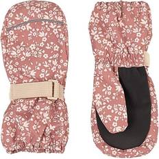 3-6 kk Lapaset Kuling Baby's Helsinki Floral Shell Mittens - Desert Pink