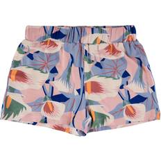Børnetøj The New Tngwyneth Shorts Peach Beige Flower Aop