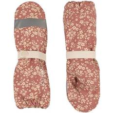 Sadehanskat Kuling Vilnius Recycled Floral Rain Mittens - Desert Pink