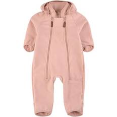 Vaaleanpunainen Fleecehaalarit Kuling Livigno Fleece Coverall - Woody Rose