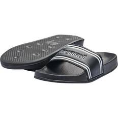 Hummel Damen Slides Hummel Pool Slide Retro Badesandaler Sort