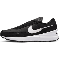 Nike waffle one black Nike Waffle One Leather Sneakers - Black