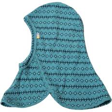 Joha Huput Joha Striped Wool Balaclava - Storm Blue