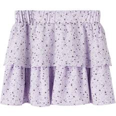 Purple Skirts Name It NKFVINAYA Skirt FFF - Orchid Petal