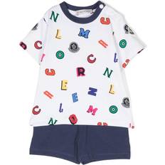 Other Sets Moncler Baby's Cotton-Blend T-shirt & Shorts - Navy/White