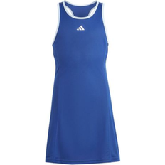 L Mekot Adidas Girl's Club Dress - Blue