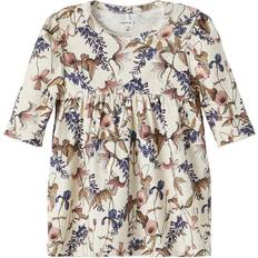 Name It Girl's Printed Dress - Peyote Melange