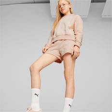 Beige - Piger Tracksuits Puma Sweatsæt Sweatshorts/Hættetrøje Loungewear Rose Dust år (176) Sweatsæt