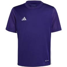 Lila Kinderbekleidung Adidas Kid's Table 23 T-shirt - Purple/White