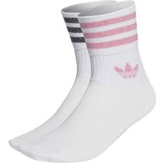 Adidas Socks adidas Mid-cut Glitter Crew Socks 2-pack