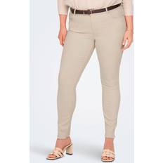 Beige - Dame Jeans Only Willy Jeans - Creme