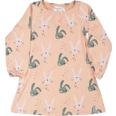 Geggamoja Bamboo Long Sleeve Singoall Dress - Rabbit Pink