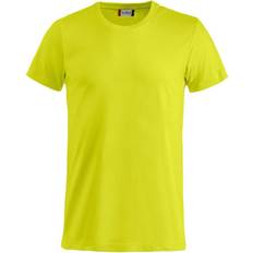 Clique T-shirts Clique Basic-T - Signaalgroen