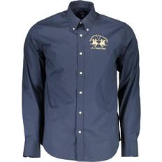 La Martina Poplin Shirt - Dark Blue