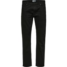 Selected slh196 Selected Homme SLH196-STRAIGHTSCOTT 24001 BLACK W Sort 36_34