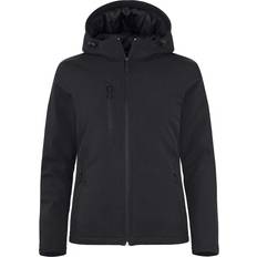 Clique Padded Softshell Hoodie - Black