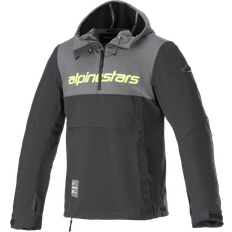 Alpinestars Sherpa Hoodie - Gray/Black/Yellow Fluo