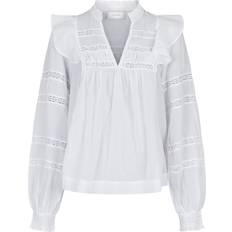 Neo Noir Aroma S Voile Blouse - White