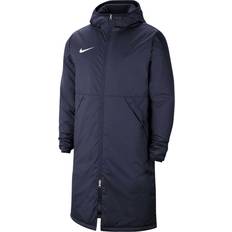 Blue - Men Rain Jackets & Rain Coats Nike Park 20 Winter Jacket - Navy/White