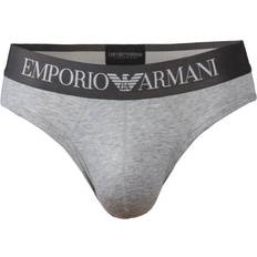 Emporio Armani Cotton Stretch Brief Grey