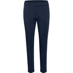 Kaffe Blå Tøj Kaffe Lea chino pant midnight marine