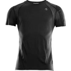 Aclima lightwool sports shirt Aclima Herre LightWool Sports T-shirt (BLACK (JET BLACK) (XL)