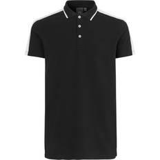 ID Poloshirt kontrast Sort