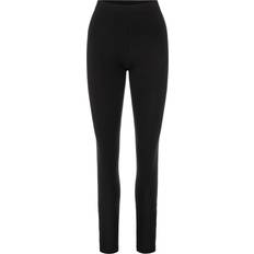 Modal Tights Pieces Enkel Leggings Svart