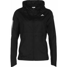 Adidas own the run løbejakke adidas Own The Run Hooded Wind Jacket Women - Black