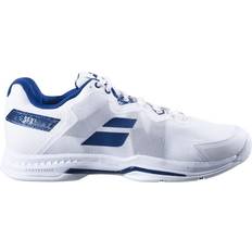 Hombre Zapatillas deportivas para raqueta rebaja Babolat SFX3 All Court Men White/Navy